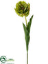 Silk Plants Direct Tulip Spray - Green - Pack of 12