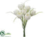 Silk Plants Direct Tulip Bundle - White - Pack of 12
