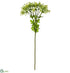 Silk Plants Direct Viburnum Bud Spray - Green - Pack of 6