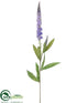 Silk Plants Direct Veronica Spray - White Lavender - Pack of 24