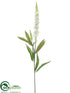 Silk Plants Direct Veronica Spray - White - Pack of 24