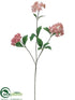 Silk Plants Direct Viburnum Spray - Pink Soft - Pack of 12