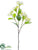 Silk Plants Direct Viburnum Spray - White - Pack of 12
