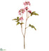 Silk Plants Direct Viburnum Spray - Pink - Pack of 12