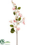 Silk Plants Direct Viburnum Spray - Pink - Pack of 12