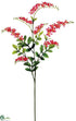 Silk Plants Direct Vinca Spray - Fuchsia - Pack of 12