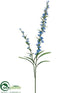 Silk Plants Direct Veronica Spray - Blue - Pack of 12