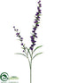 Silk Plants Direct Veronica Spray - Purple - Pack of 12