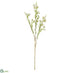 Silk Plants Direct Waxflower Spray - White - Pack of 12