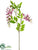 Silk Plants Direct Wisteria Spray - Pink Soft - Pack of 12