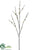 Pussy Willow Spray - Green - Pack of 12