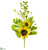 Sunflower, Wildflower Spray - Yellow - Pack of 12