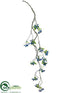 Silk Plants Direct Berry Vine - Blue Gray - Pack of 12