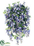 Silk Plants Direct Wisteria Bush - Blue - Pack of 4