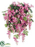 Silk Plants Direct Wisteria Bush - Fuchsia - Pack of 4