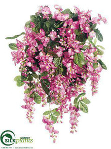 Wisteria Bush - Fuchsia - Pack of 4