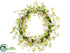 Silk Plants Direct Cherry Blossom Wreath - White Pink - Pack of 2