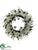 Dogwood Wreath - White - Pack of 4