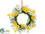Daisy Wreath - Yellow White - Pack of 4