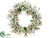 Dogwood Wreath - White - Pack of 2