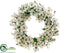 Silk Plants Direct Dogwood Wreath - White - Pack of 2