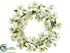 Silk Plants Direct Dogwood Wreath - White - Pack of 2