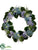 Hydrangea Wreath - Lavender Blue - Pack of 4