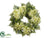 Hydrangea, Berry Wreath - Green - Pack of 2