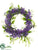 Lilac Wreath - Purple - Pack of 2