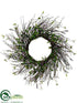 Silk Plants Direct Lavender Wreath - Lavender - Pack of 2