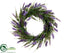 Silk Plants Direct Lavender Wreath - Purple Lavender - Pack of 2