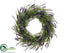 Silk Plants Direct Lavender Twig Wreath - Lavender Two Tone - Pack of 2