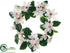 Silk Plants Direct Magnolia Wreath - Blush - Pack of 4