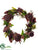 Protea Wreath - Burgundy Mauve - Pack of 1