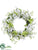 Dogwood, Lilac Wreath - White Green - Pack of 2