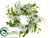 Magnolia, Queen Anne's Lace Wreath - White - Pack of 2