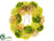 Dahlia, Hydrangea Wreath - Peach Green - Pack of 4