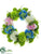 Hydrangea, Fern Wreath - Mixed - Pack of 2