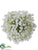 Baby's Breath Kissing Ball - White - Pack of 12