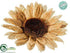 Silk Plants Direct Burlap Sunflower - Tan - Pack of 24