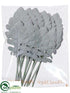 Silk Plants Direct Dusty Miller Leaves Corsage - Green Gray - Pack of 24