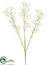 Silk Plants Direct Gypsophila Spray - White - Pack of 24
