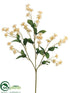 Silk Plants Direct Double Baby's Breath Spray - Yellow - Pack of 24