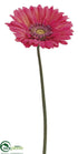 Silk Plants Direct Gerbera Daisy Spray - Pink - Pack of 12