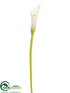 Silk Plants Direct Calla Lily Bud Spray - White - Pack of 24