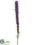 Silk Plants Direct Liatris Spray - Purple Blue - Pack of 12
