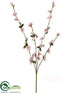 Silk Plants Direct Plum Blossom Spray - Pink - Pack of 24