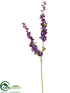 Silk Plants Direct Prunus Spray - Purple - Pack of 12