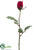 Large Rose Bud Spray - Burgundy - Pack of 24