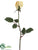 Large Rose Bud Spray - Yellow - Pack of 24